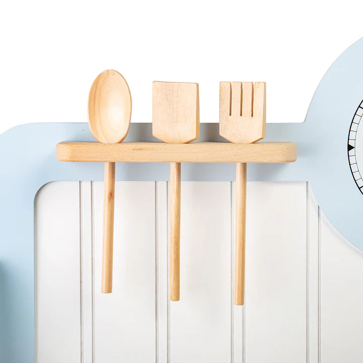Tildo Country Play Wooden Kitchen - Blue - Grace and Fox
