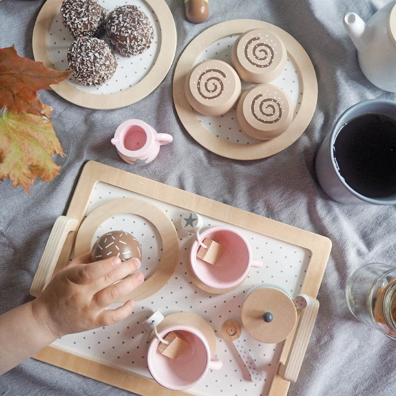 Jabadabado Wooden Afternoon Tea Set - Grace and Fox