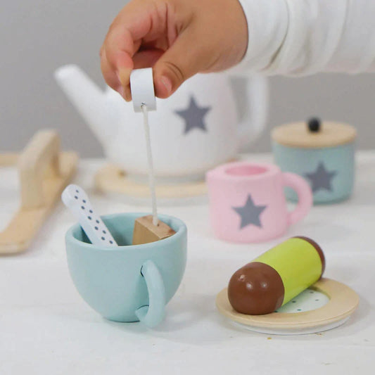 Jabadabado Wooden Afternoon Tea Set - Grace and Fox