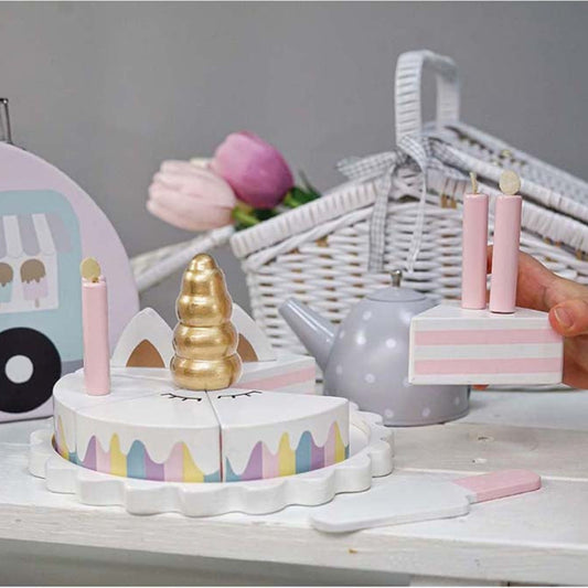 Jabadabado Wooden Unicorn Cake - Grace and Fox