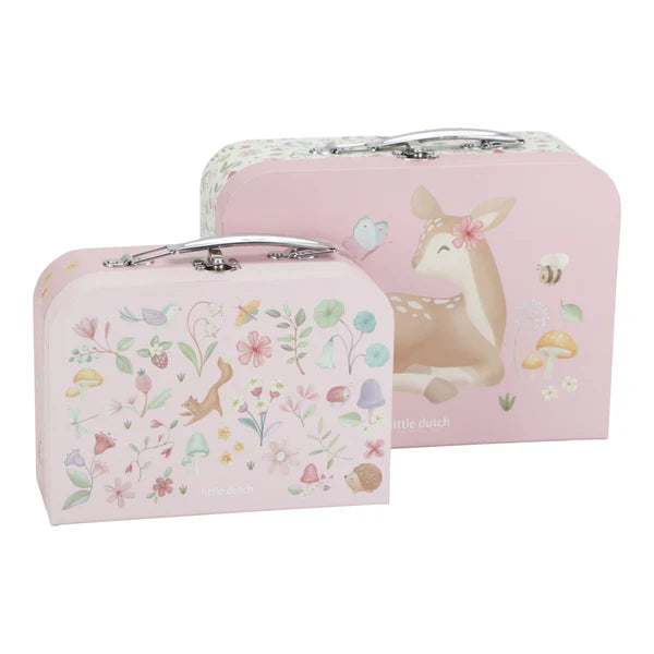 Little Dutch Pink Suitcase Set - Fairy Garden - Grace and Fox