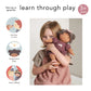 Thread Bear Baby Lola Soft Doll 35cm - Grace and Fox