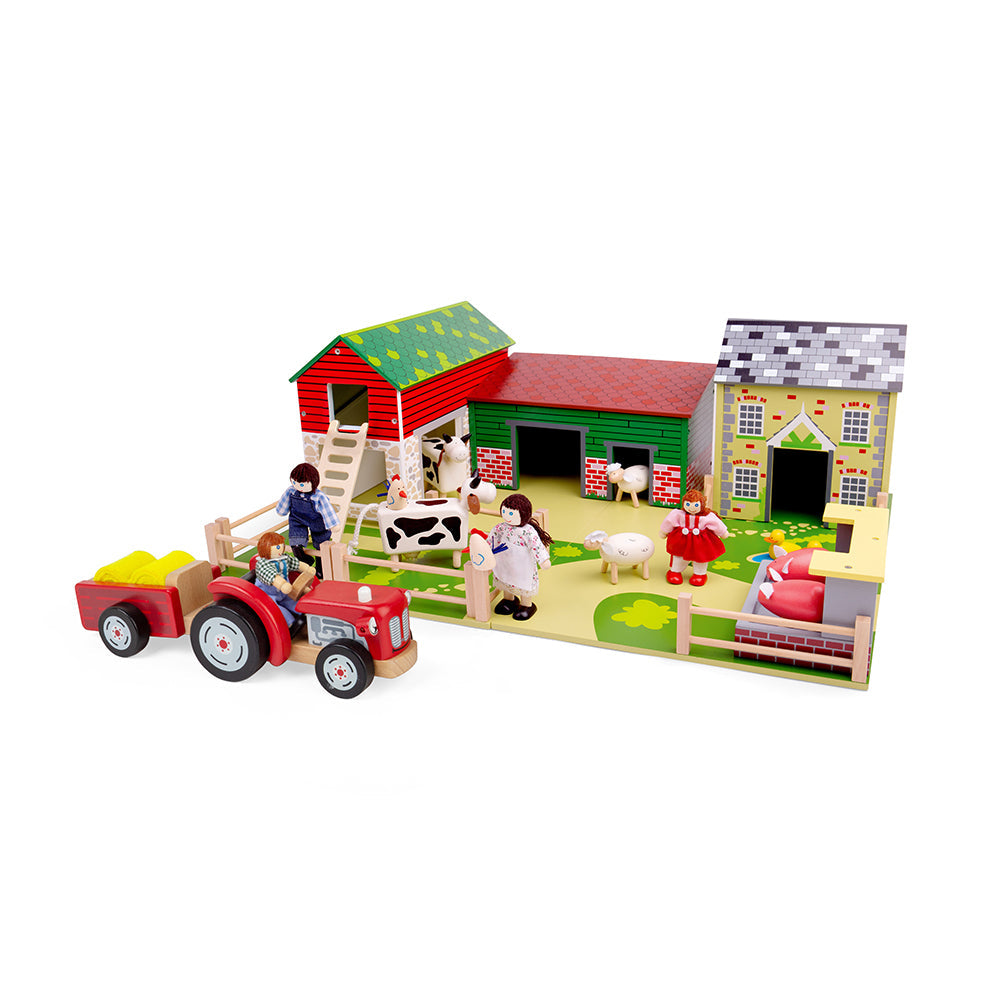 Tidlo Wooden Farm Toy Bundle - Grace and Fox