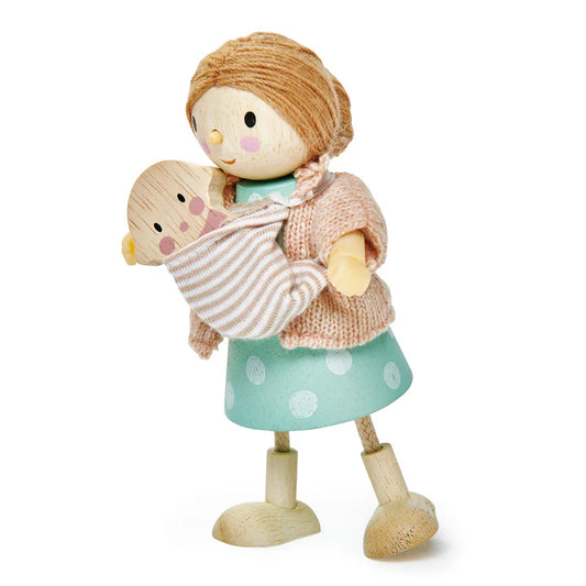 Tender Leaf Toys Mrs Goodwood And The Baby - Grace and Fox