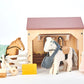 Tender Leaf Toys Wooden Horse Stables - Grace and Fox