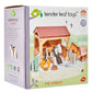 Tender Leaf Toys Wooden Horse Stables - Grace and Fox