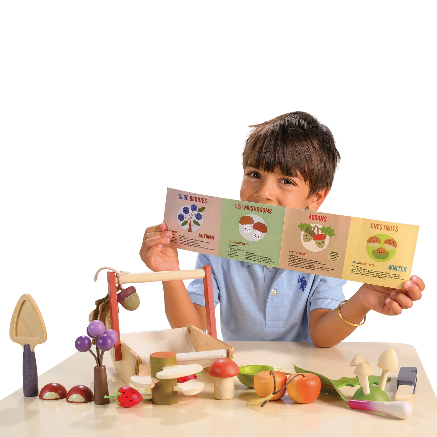 Tender Leaf Toys Wild Wood Foraging Trug - Grace and Fox