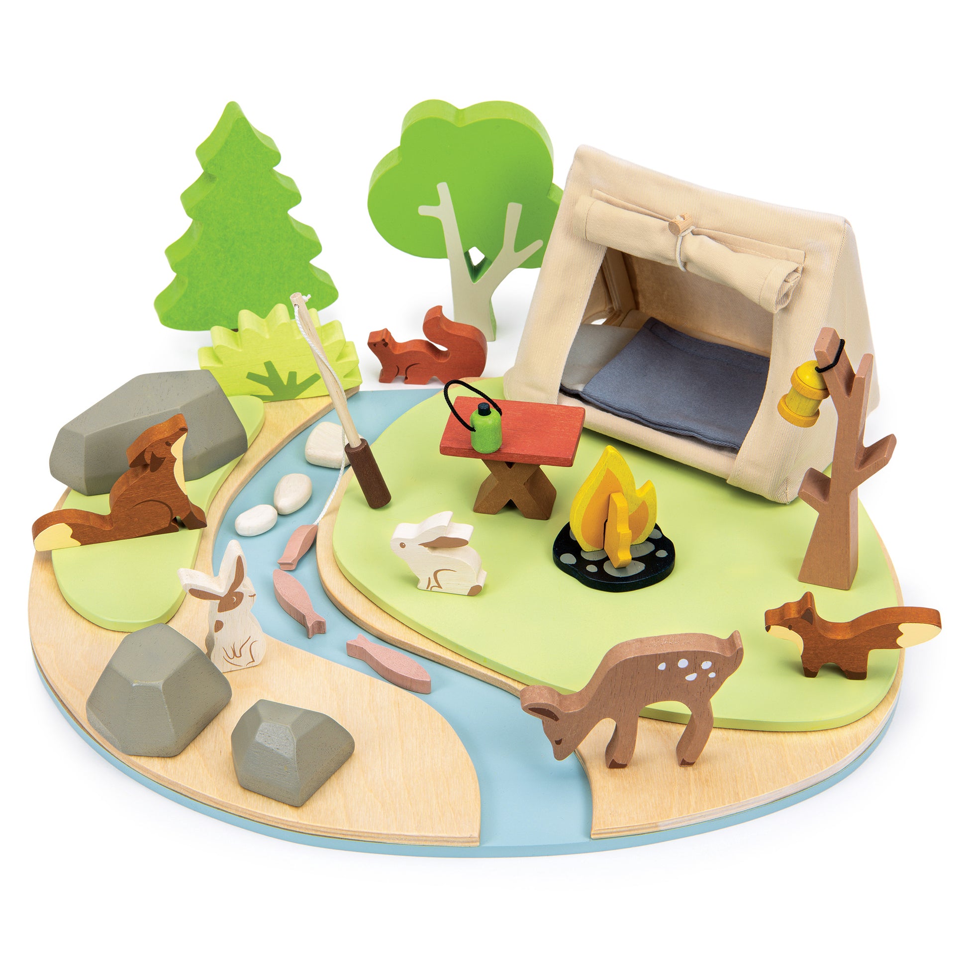 Tender Leaf Toys Wildlife Camping Playset - Grace and Fox