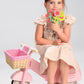 Tender Leaf Toys Wooden Delivery Scooter with Basket -Pink - Grace and Fox