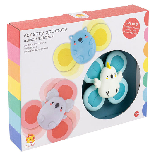 Tiger Tribe Sensory Spinners - Aussie Animals - Grace and Fox