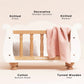 Le Toy Van Dolls Wooden Cot