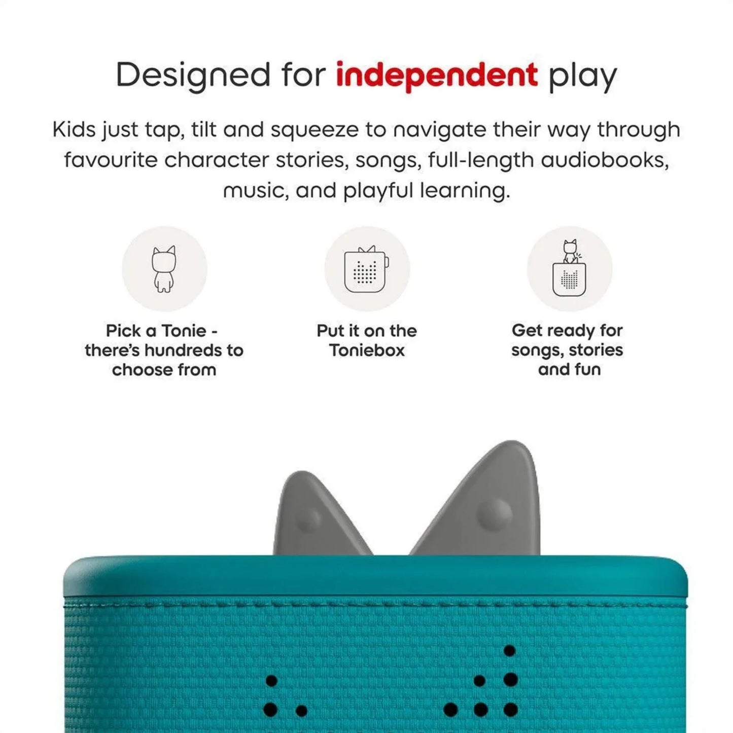 Tonies - Toniebox 2 Starter Set in Teal