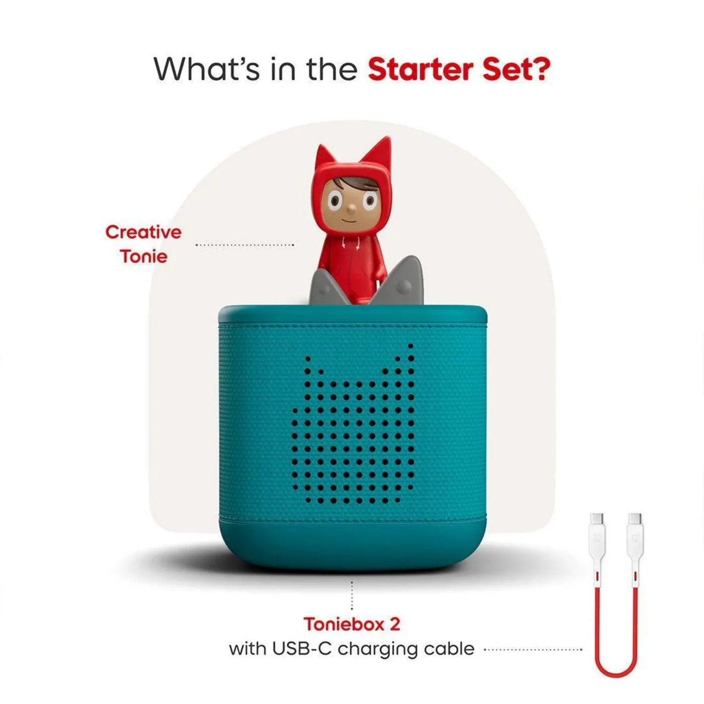 Tonies - Toniebox 2 Starter Set in Teal