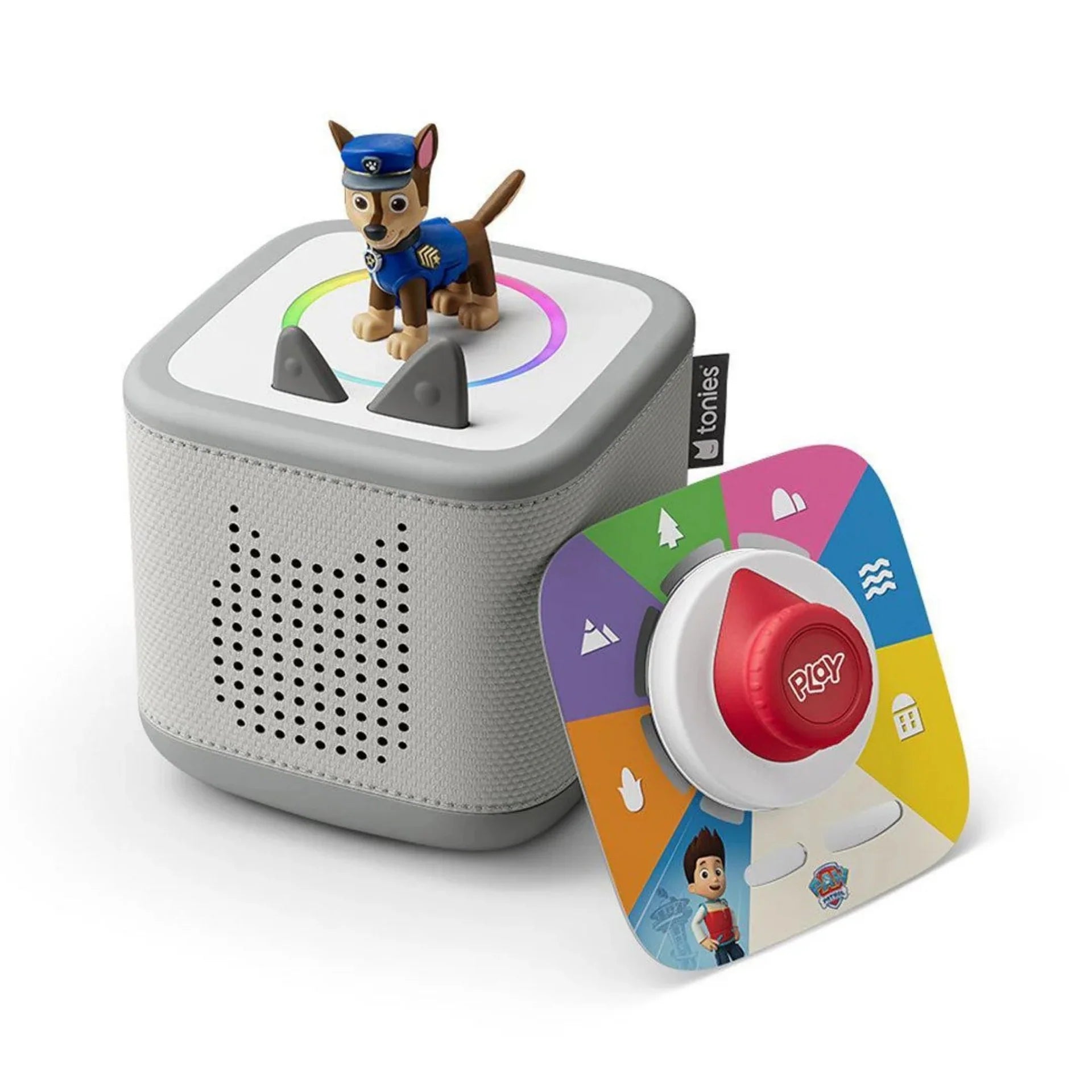 Tonies Toniebox 2 Play Set Paw Patrol Chase - Moon Grey - Grace and Fox