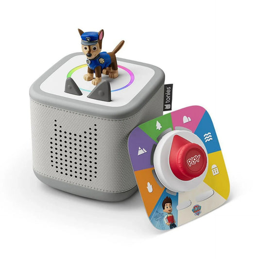 Tonies Toniebox 2 Play Set Paw Patrol Chase - Moon Grey - Grace and Fox