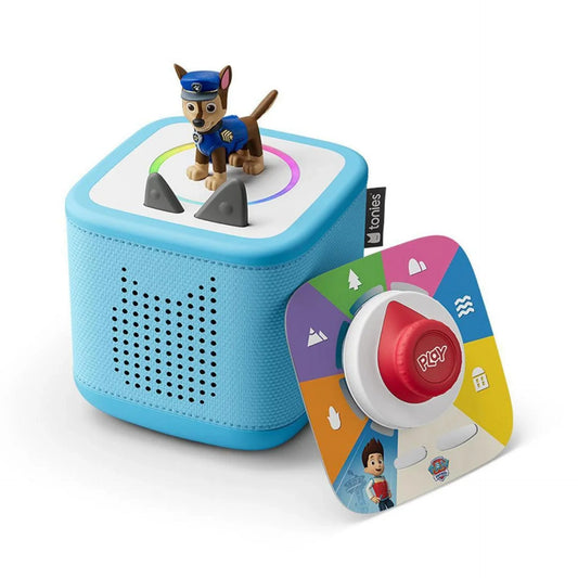 Tonies Toniebox 2 Play Set Paw Patrol Chase - Sky Blue - Grace and Fox