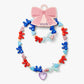 Stych - Unicorn and Bow Beaded Jewellery Set