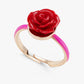 Stych - Cat Face, Bow, and Rose Adjustable Ring Set - Grace and Fox