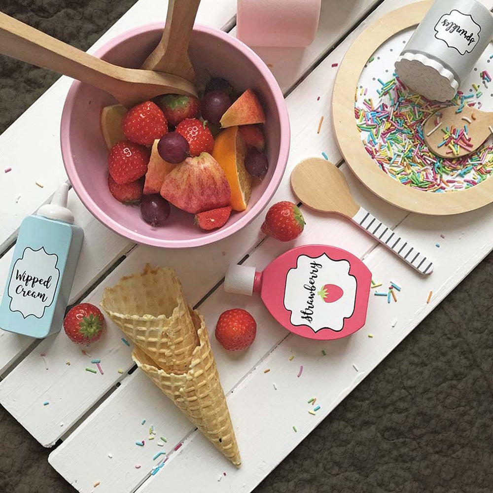 Jabadabado Wooden Fruit Salad Pretend Food - Grace and Fox