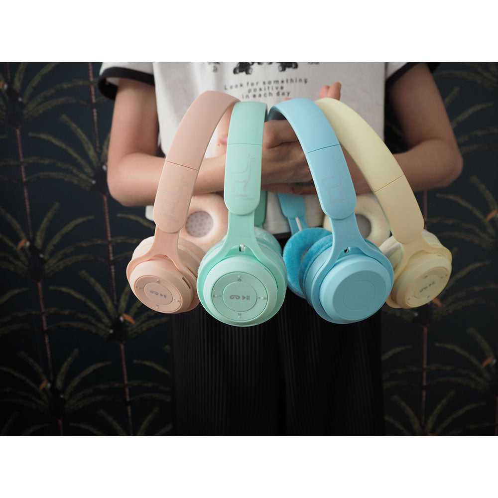 Lalarma Wireless Headphones- Yellow - Grace and Fox