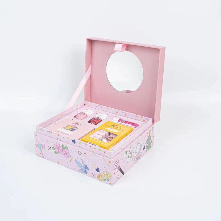 Fairy Case: Limited Edition Blue Kids' Beauty Case by Miss Nella - Grace and Fox