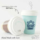 Tea & Coffee Re-Useable Eco Cups - Grace and Fox
