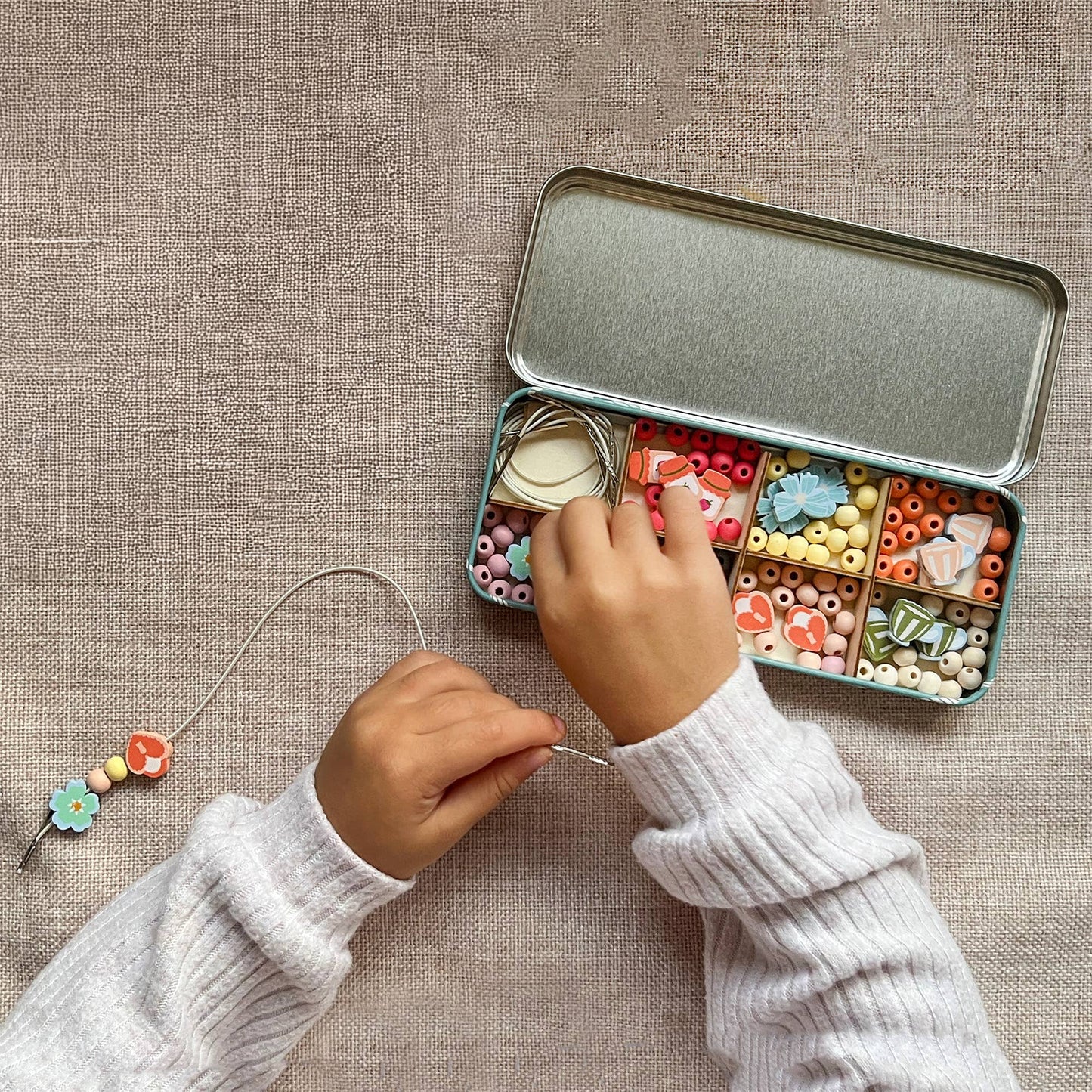 Cotton Twist Tiny Trinkets Jewellery Beading Kit