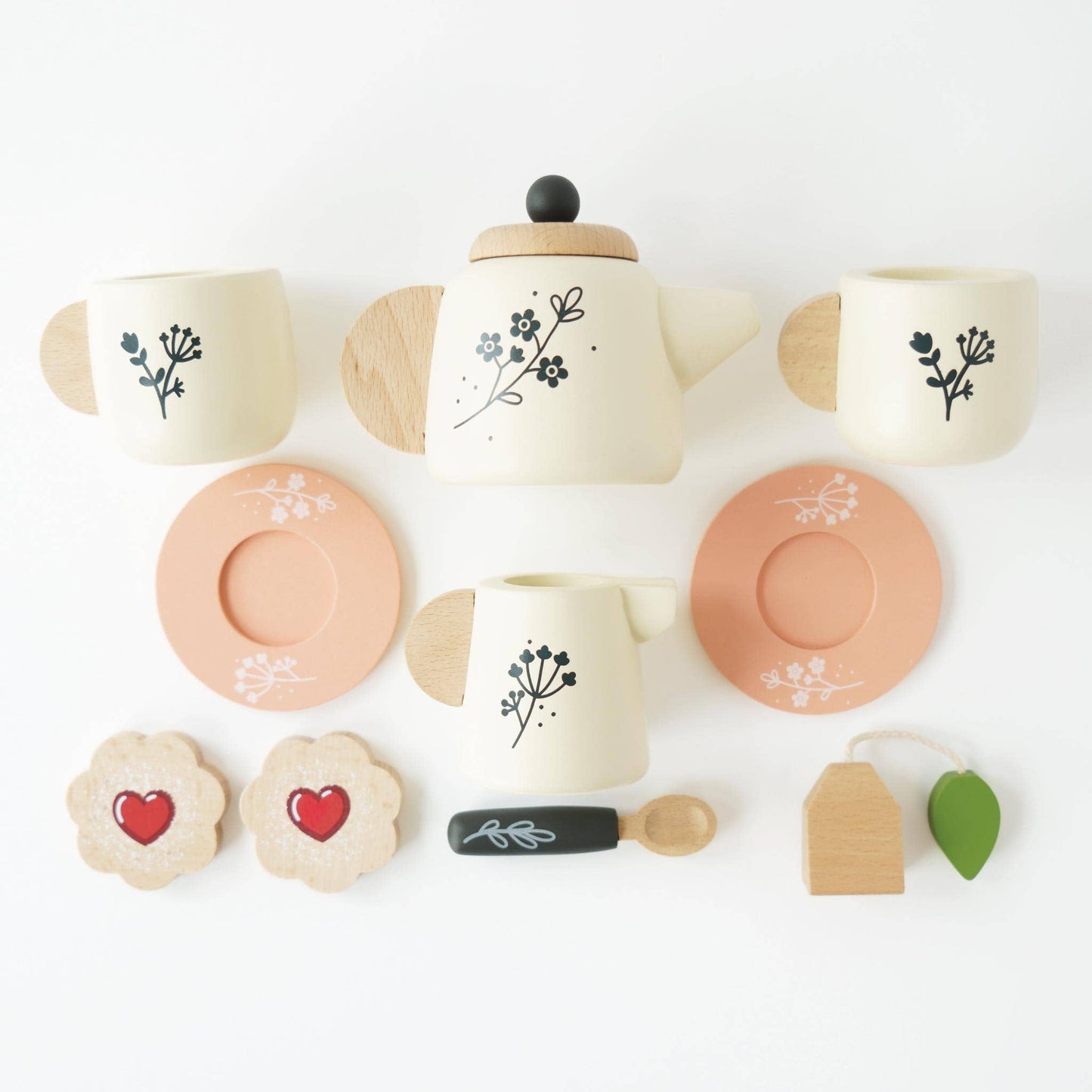 Le Toy Van Wooden Tea Set & Tray - Grace and Fox