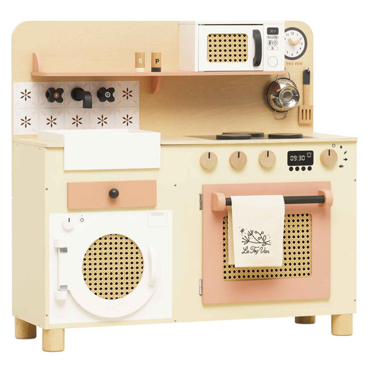 Family Size Wooden Play Kitchen - Grace and Fox