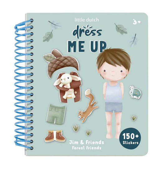 Little Dutch Dress me up book - Forest Friends - Grace and Fox
