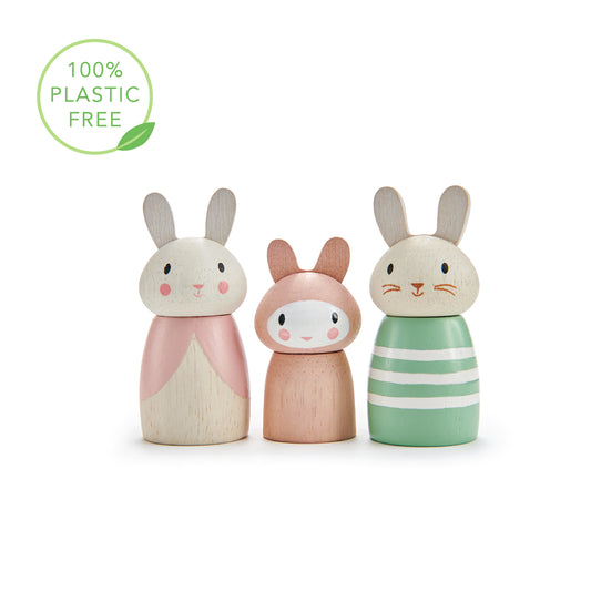 Tender Leaf Toys Wooden Bunny Tales Playset - Grace and Fox