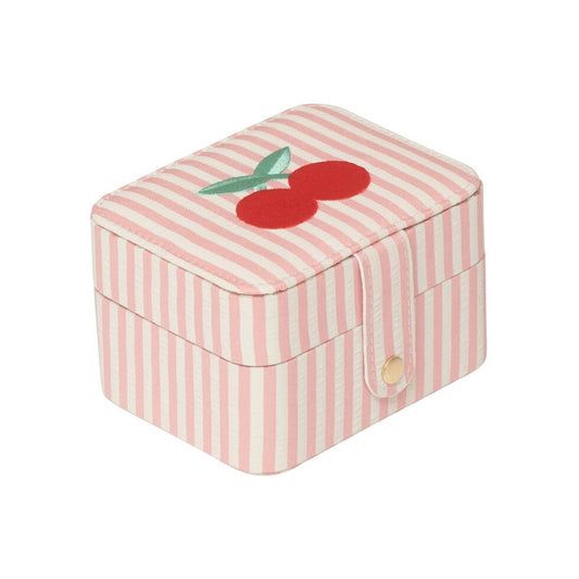 Stripy Cherry Jewellery Box - Rockahula