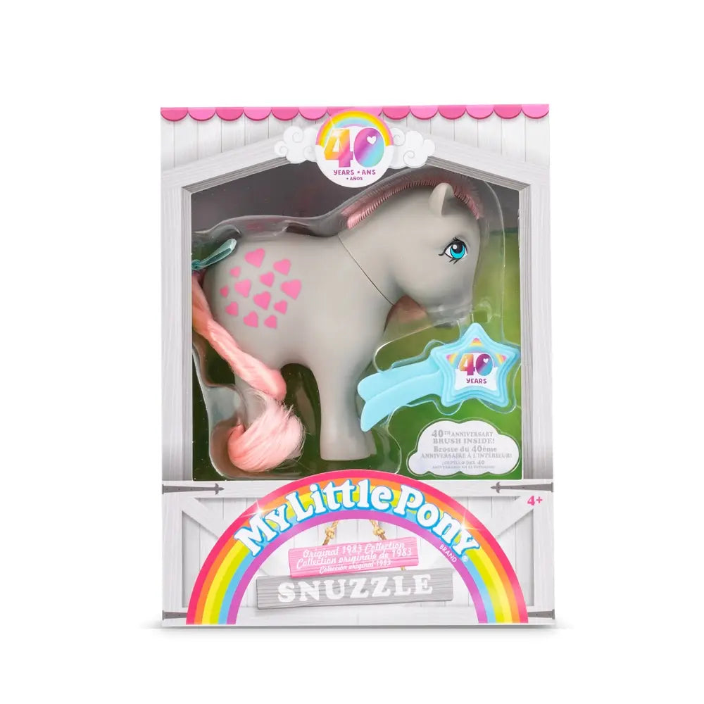 My Little Pony 40th Anniversary - Snuzzle - Grace and Fox