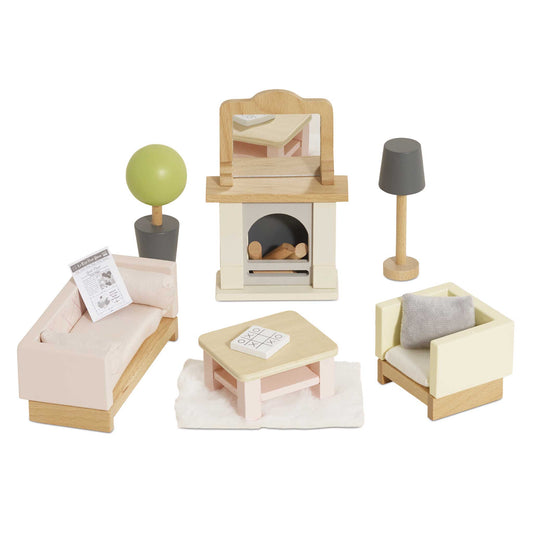 Le Toy Van Wooden Dolls House Furniture Set - Living Room - Grace and Fox