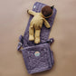 Olli Ella Carrie Convertible Changing Set - Lavender - Grace and Fox