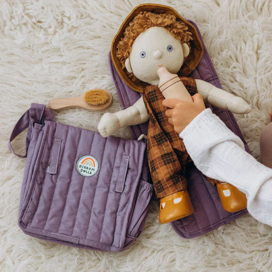 Olli Ella Carrie Convertible Changing Set - Lavender - Grace and Fox