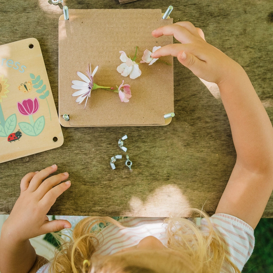 Orange Tree Toys Wooden Flower Press - Grace and Fox