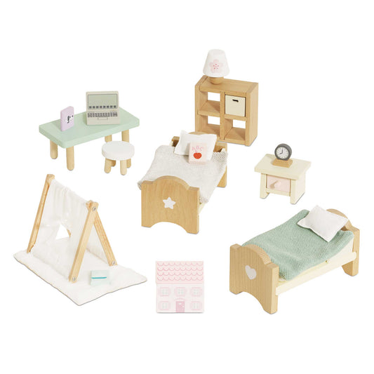 Le Toy Van Wooden Dolls House Child's Bedroom Furniture - Grace and Fox