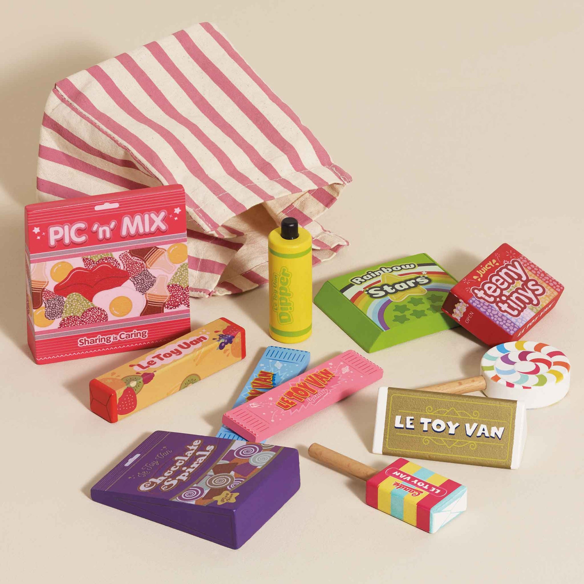 Le Toy Van Retro Sweets and Candy Roleplay Set - Grace and Fox