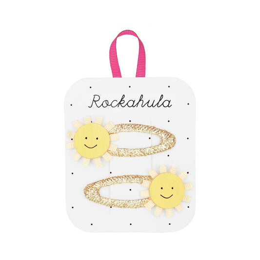 You Are My Sunshine Hair Clips - Rockahula - Grace and Fox