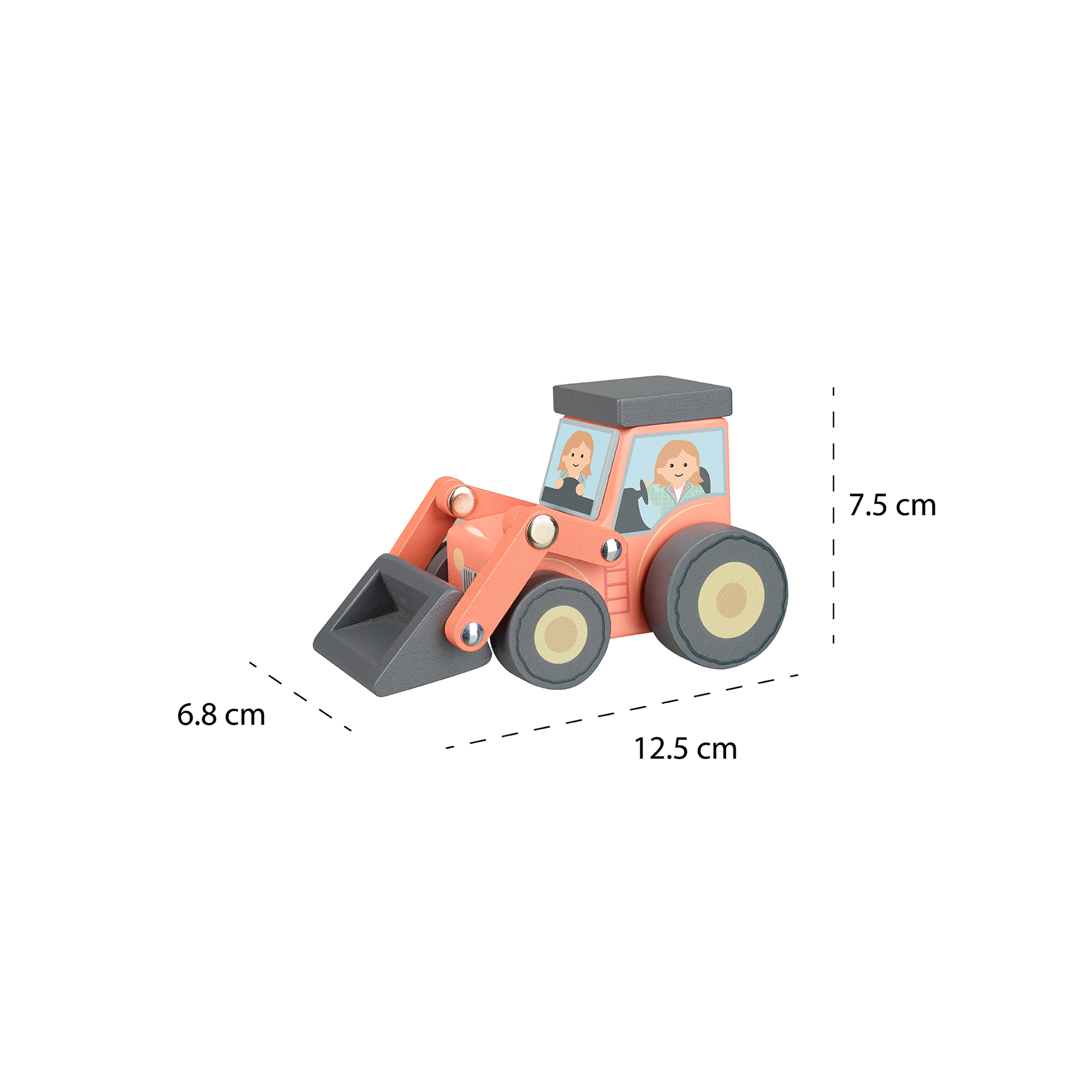 NEW! Farm Wooden Loader Tractor - Grace and Fox