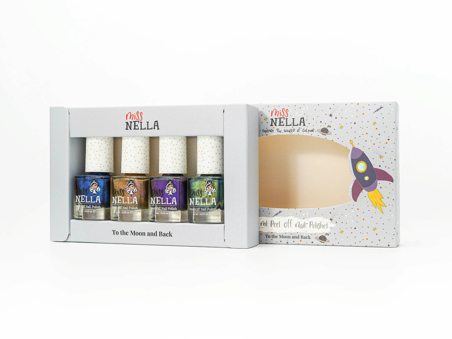 Space Collection Kids Nail Polish Pack - Miss Nella - Grace and Fox