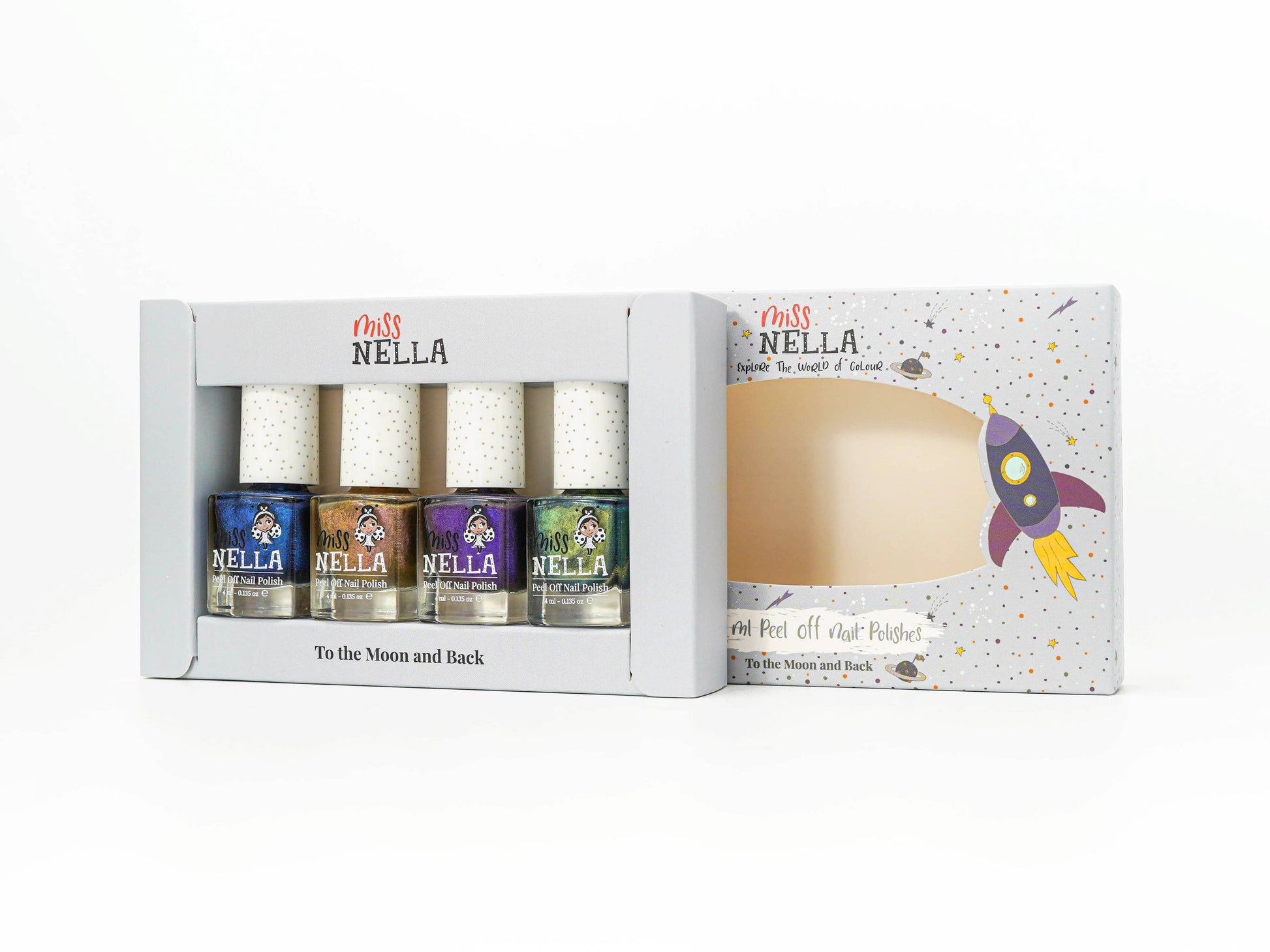 Space Collection Kids Nail Polish Pack - Miss Nella - Grace and Fox