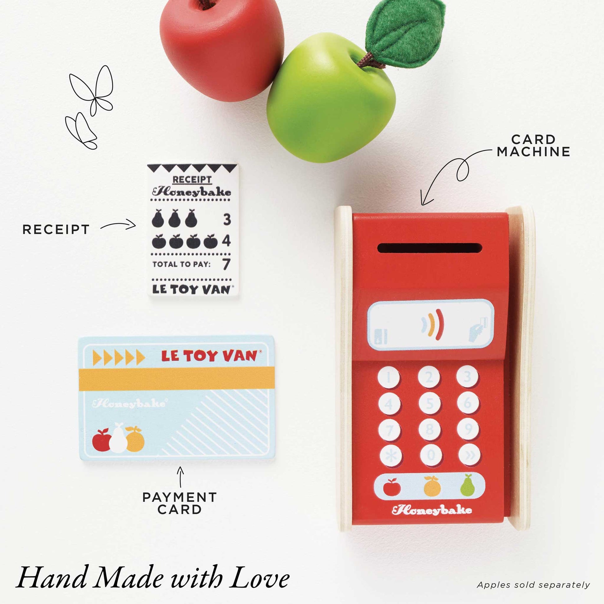 Wooden Shop Card Machine - Grace and Fox