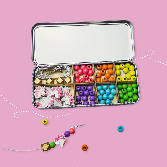 Unicorn Bracelet Bead Kit By Cotton Twist - Grace and Fox