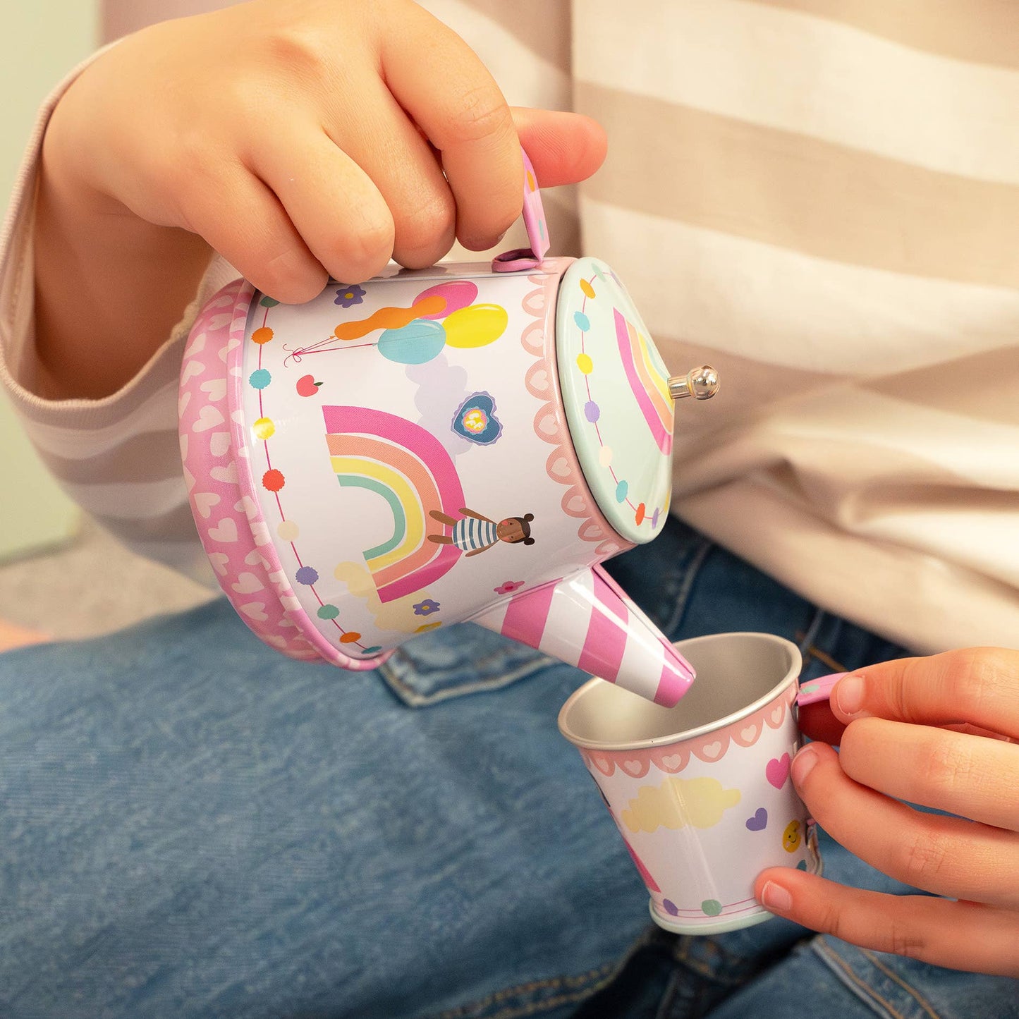 9 Piece Musical Tea Set - Best Friends - Grace and Fox