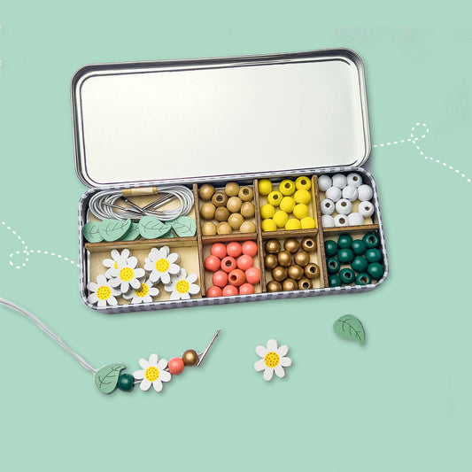 Daisy Bracelet Bead Kit by Cotton Twist - Grace and Fox