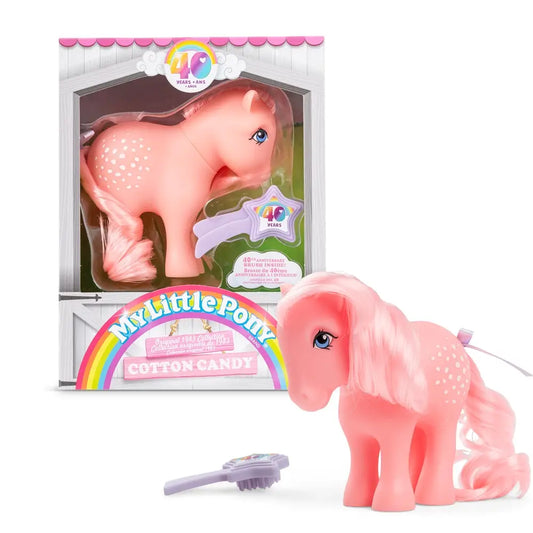 My Little Pony 40th Anniversary Original Ponies - Cotton Candy - Grace and Fox