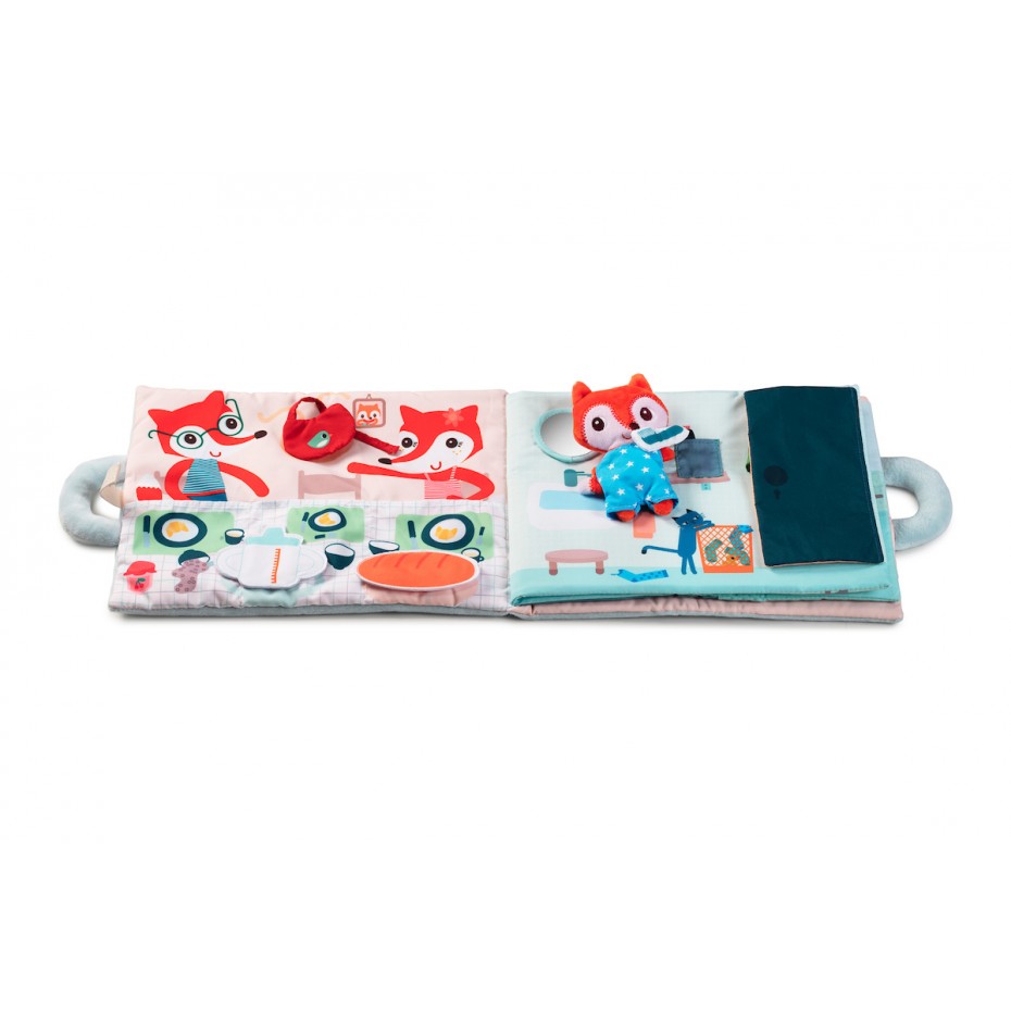 Lilliputiens - Good morning little fox - activity book - Grace and Fox
