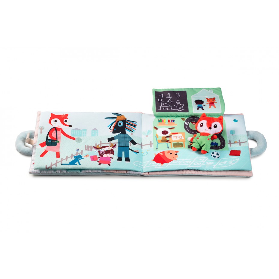 Lilliputiens - Good morning little fox - activity book - Grace and Fox